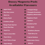 Vape flavors