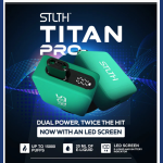 STLTH Titan Pro Disposable Vape - 15000 Puffs, 20ML