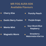 Vape flavors
