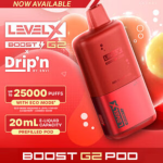 Level X Drip'n Boost G2 Pods - 25K Puffs