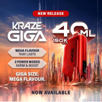 Kraze Giga 150K Puffs Disposable Vape